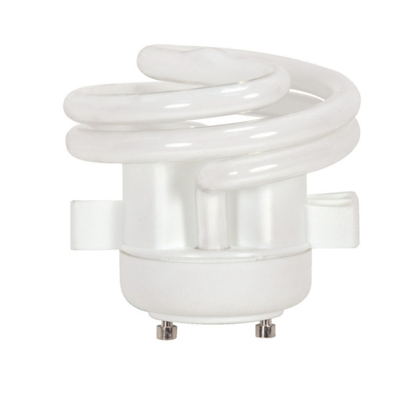 Satco GU24 Twist Lock Squat Spiral 18W Specialty Bulb 2700K Warm White 8228 - Picture 7 of 9